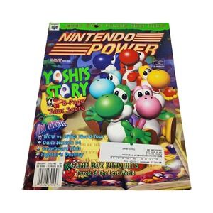Nintendo Power Magazine Vol 104 January 1998 Yoshis Story N64 Duke Nukem 64 Book